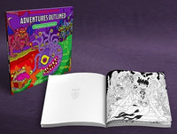 DND RPG ADVENTURES OUTLINED COLORING BOOK (Special Order)