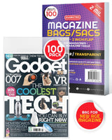ER NEW MAGAZINE COMIC BAGS 100CT (Special Order)