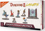 DUNGEONS AND LASERS GHOSTS MINI PACK CLEAR PLASTIC (Special Order)
