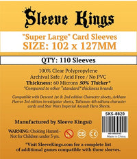 SK 'SUPER LARGE' SLEEVES 102MM X 127MM 110CT (Special Order)
