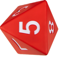 FOAM DICE D8 RED (Special Order)