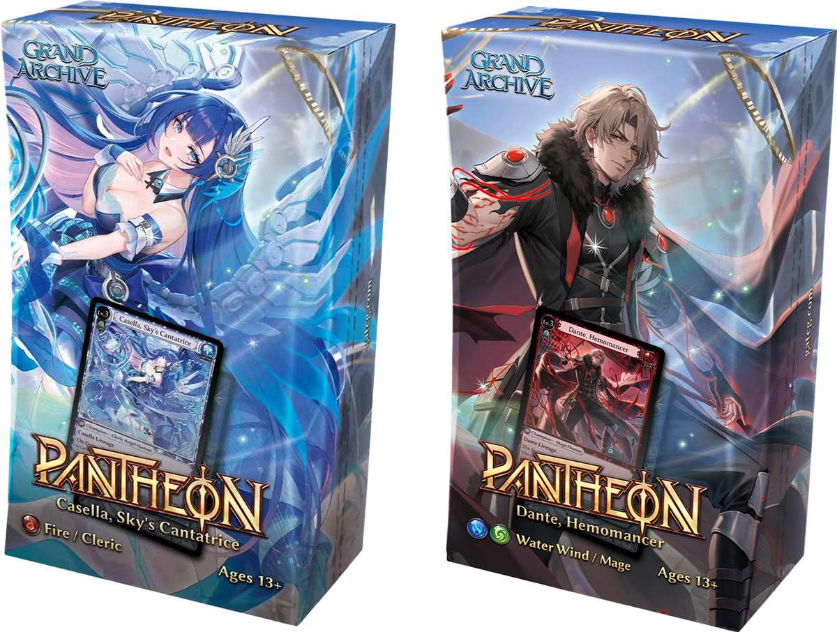 GRAND ARCHIVE TCG .ASPHODEL/CANTABILE PANTHEON DECK SET (Pre-Order)