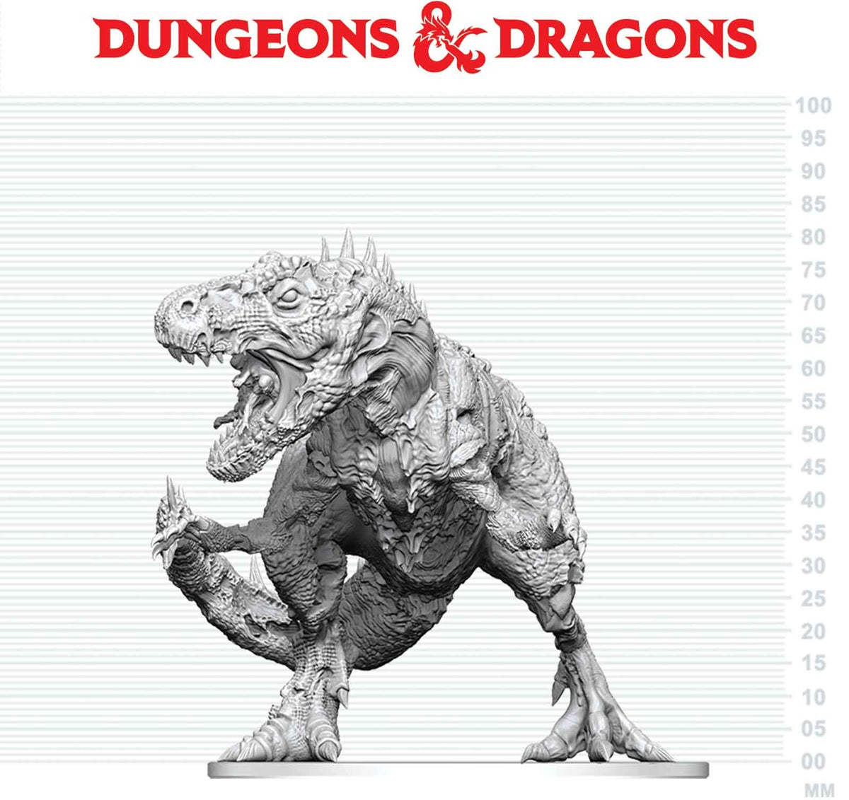 DND UNPAINTED MINIS TYRANNOSAURUS ZOMBIE (Pre-Order)