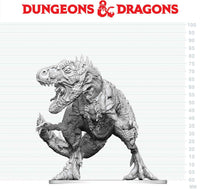 DND UNPAINTED MINIS TYRANNOSAURUS ZOMBIE (Pre-Order)