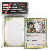 ER SOFT BORDERED CARD SLEEVES LEAF GROVE FRAME 60PK (Special Order)