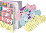 WOMEN'S BOOK CLUB SOCKS 6PC CDU (Special Order)