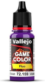VALLEJO: GAME COLOR FLUORESCENT VIOLET 18ML (Special Order)
