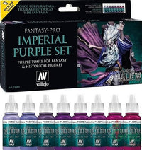 VALLEJO: FP 8 COLOR SET - IMPERIAL PURPLE (Special Order)