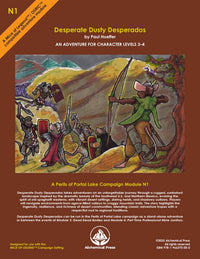 MICE OF LEGEND: PERILS OF PORTAL LAKE MODULE N1 DESPERATE DUSTY DESPERADOS (Pre-Order)