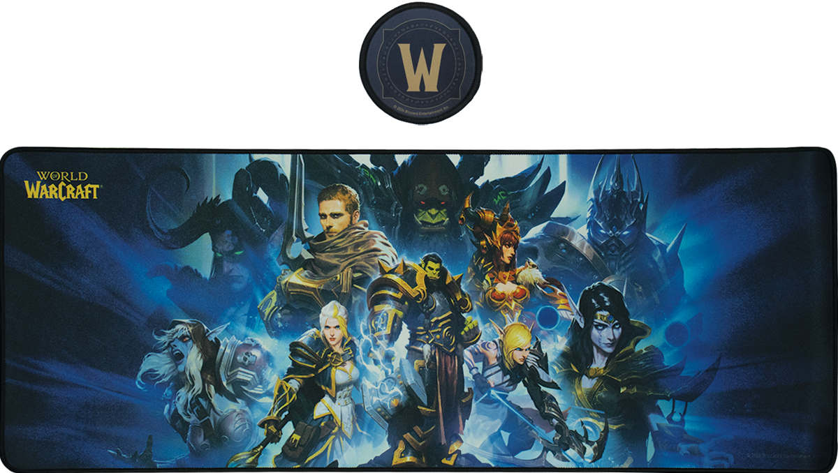 WORLD OF WARCRAFT - DESK PAD AND COASTER SET (Pre-Order)