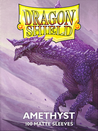 DRAGON SHIELD SLEEVES MATTE AMETHYST 100CT (Special Order)