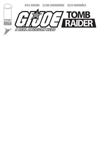 G.I. JOE: A REAL AMERICAN HERO/TOMB RAIDER #1 (OF 5) CVR G BLANK SKETCH VARIANT (Special Order)