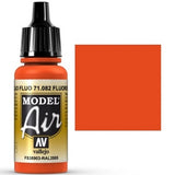 VALLEJO: MODEL AIR FLUORESCENT RED (17ML) (Special Order)
