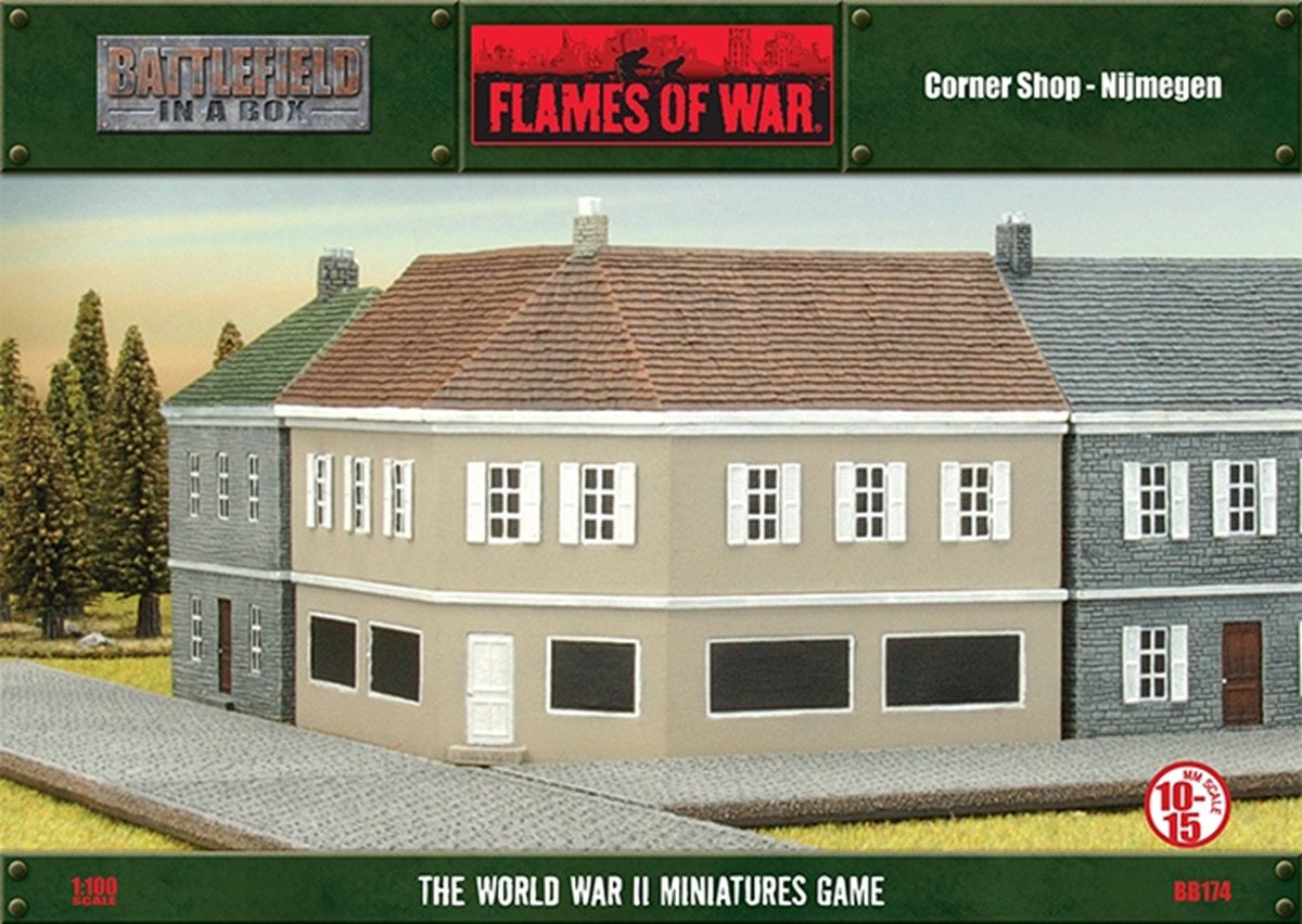 BATTLEFIELD IN A BOX: EUROPEAN CORNER SHOP NIJMEGEN (Pre-Order)