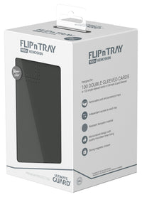 UG FLIP N TRAY DECK CASE MONOCOLOR GREY 100+ (Special Order)