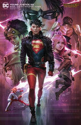 YOUNG JUSTICE #20 CVR B DERRICK CHEW CARD STOCK VA (Special Order)