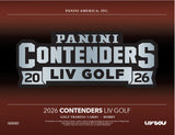 PANINI CONTENDERS LIV GOLF 2026 (Special Order)