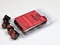 GEMINI 10D10 BLACK-RED/GOLD (Special Order)