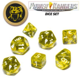 POWER RANGERS RPG DICE SET - YELLOW (EN) (Special Order)