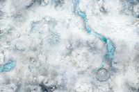 TERRAIN CRATE - BATTLE MAT SNOWFIELD 44"X60" (Special Order)