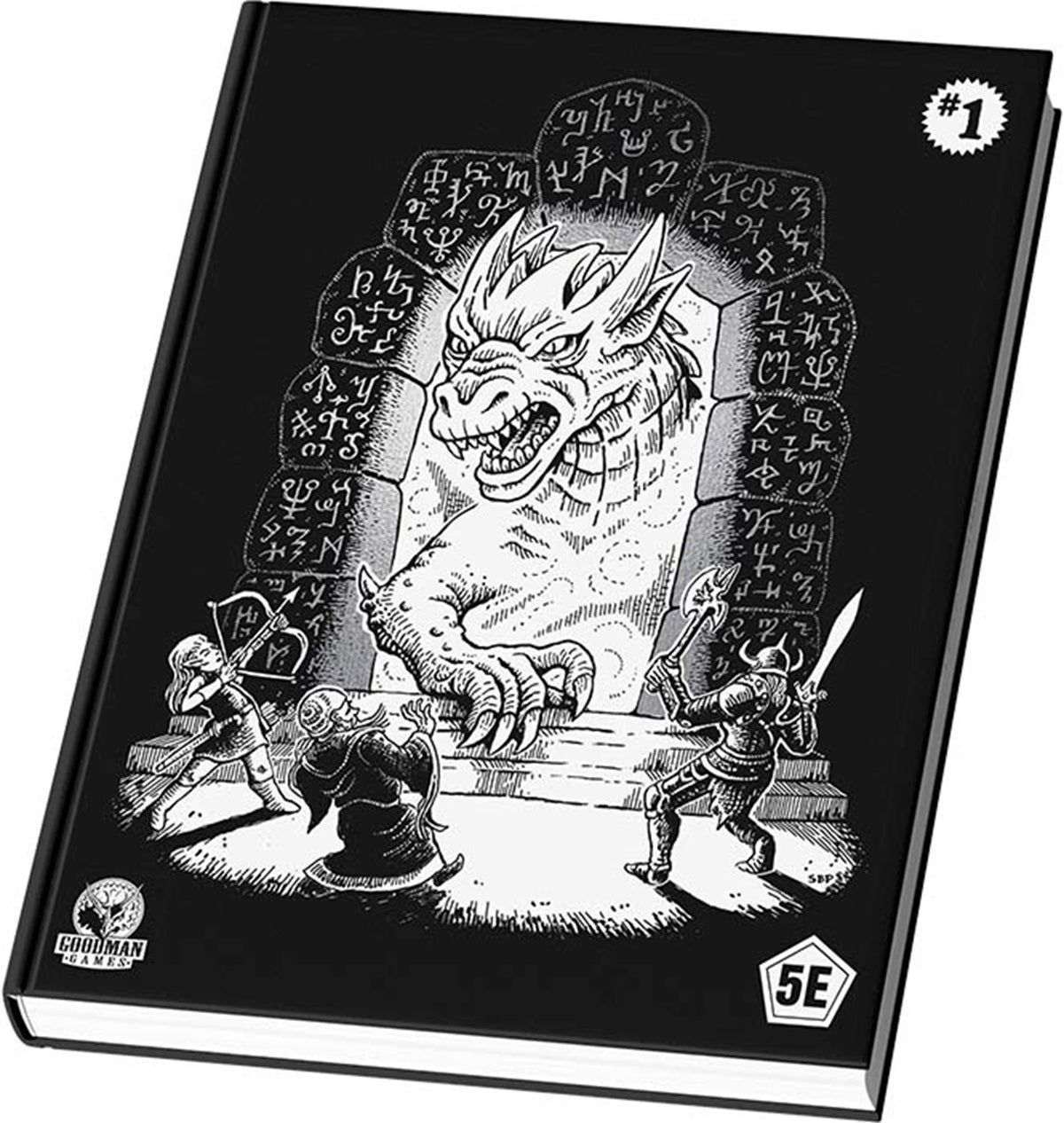 OLD SCHOOL ADVENTURES #1: RUINS OF THE TWILIGHT MARCHES B/W SILVER FOIL POAG COVER (Pre-Order)