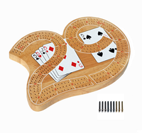 CRIBBAGE, 29-SHAPE, LARGE, 3-TRACK (Special Order)