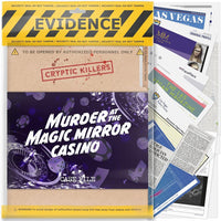 CRYPTIC KILLERS: MURDER AT THE MAGIC MIRROR CASINO (3 or 5) (Special Order)