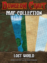 DUNGEON CRAFT BATTLE MAP: LOST WORLD 4PK (Special Order)