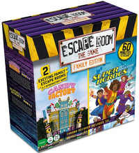 ESCAPE ROOM THE GAME FAMILY ED 3 -CANDY AND HEROES (Special Order)