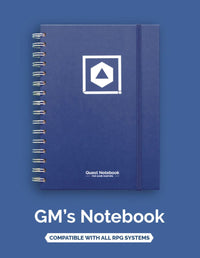 GAME MASTER'S QUEST JOURNAL HEROIC BLUE (Special Order)