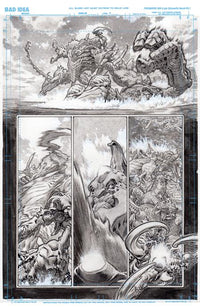 OLYMPUS SAGA: MEGALITH #1 (OF 4) CVR H LEWIS LAROSA ORIGINAL ART EDITION 5 (Special Order)