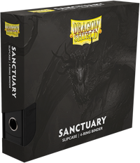 DRAGON SHIELD SLIPCASE BINDER 4 RING SANCTUARY BLACK (Special Order)