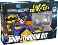 DC HEROCLIX: FIGHT FOR GOTHAM CITY MAP AND TERRAIN KIT (Special Order)