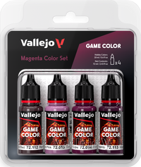 VALLEJO: GAME COLOR SET MAGENTA (Special Order)