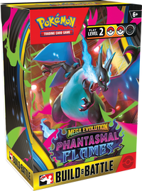 POKEMON ME02 PHANTASMAL FLAMES BUILD & BATTLE BOX Display