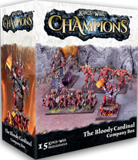 KINGS OF WAR THE BLOODY CARDINAL COMPANY BOX (Special Order)