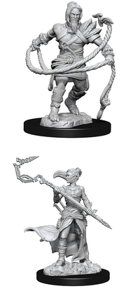 MTG UNPAINTED MINIS WV1 MYSTIC/KOR HOOKMASTER (Special Order)