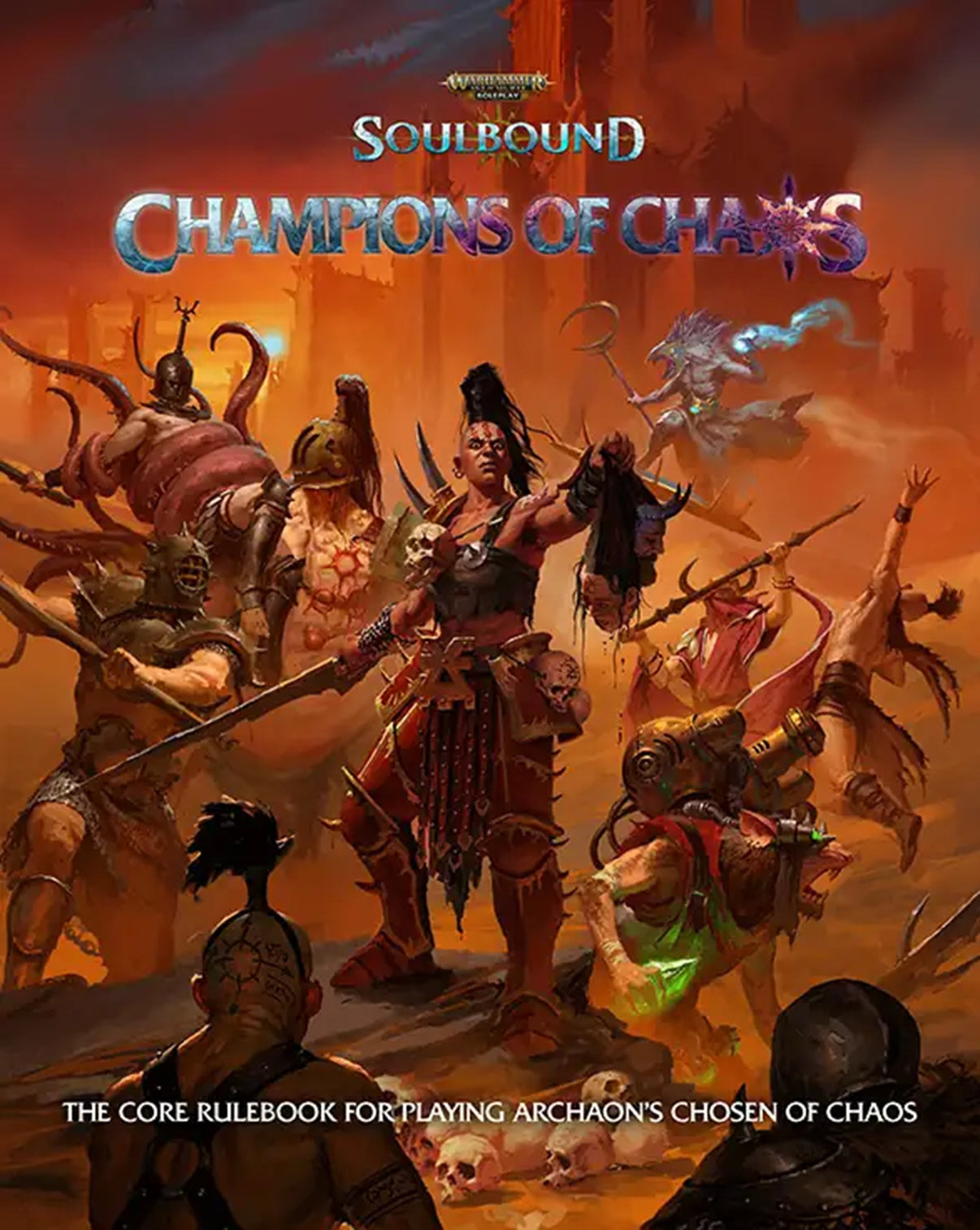 WARHAMMER AOS SOULBOUND CHAMPIONS OF CHAOS RULEBOOK (Pre-Order)