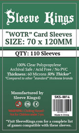 SK 'WOTR-TAROT' SLEEVES 70MM X 120MM 110CT (Special Order)