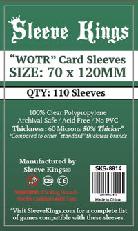 SK 'WOTR-TAROT' SLEEVES 70MM X 120MM (Special Order)