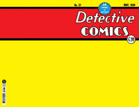 DETECTIVE COMICS #27 FACSIMILE EDITION BLANK (Special Order)