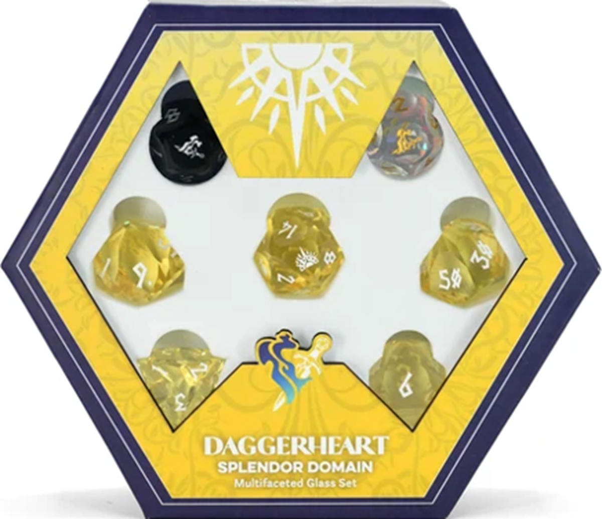 DAGGERHEART DICE SET: SPLENDOR DOMAIN (Pre-Order)