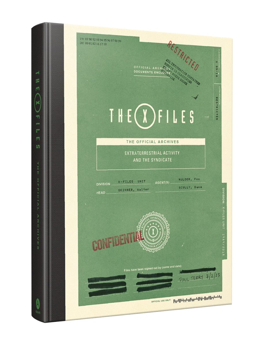 X-FILES: THE OFFICIAL ARCHIVES VOLUME II EXTRATERRESTRIAL ACTIVITY AND THE SYNDICATE HC (Pre-Order)