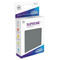 UG SLEEVES SUPREME UX DARK GREY 80CT (Special Order)