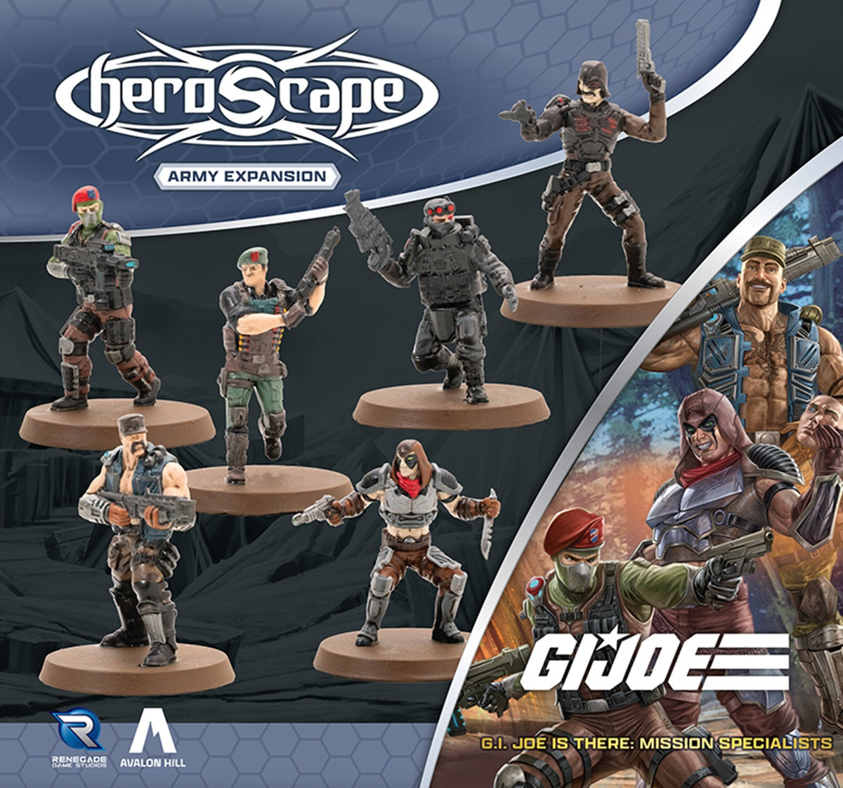 G.I. JOE HEROSCAPE MISSION SPECIALISTS ARMY EXPANSION (Pre-Order)