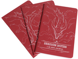 DUNGEON NOTES DM JOURNAL 3PK RED (Special Order)