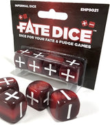 FATE DICE: INFERNAL DICE (Special Order)