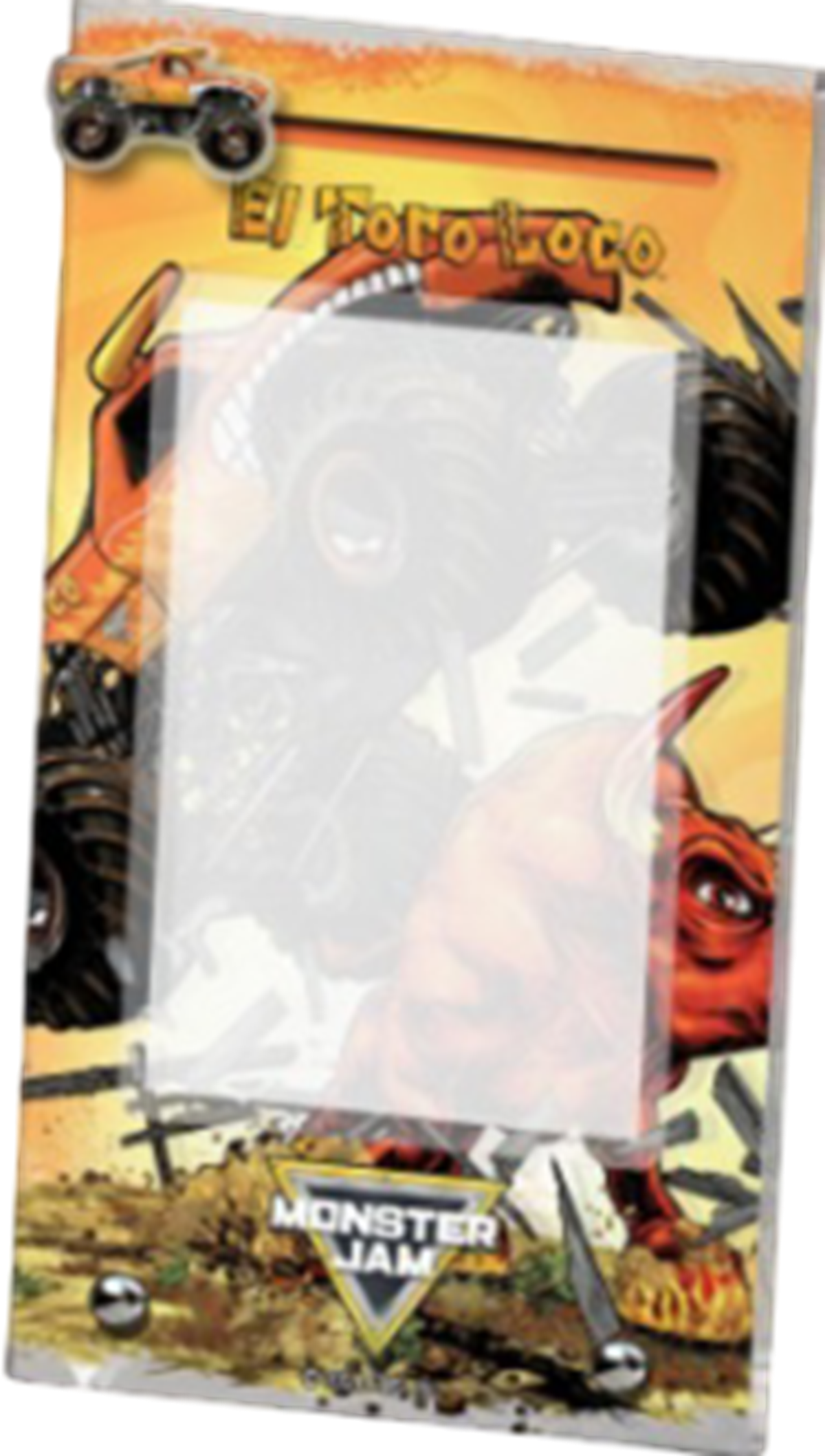MONSTER JAM UNLEASHING MANIA ACRYLIC CARD FRAME - EL TOROLOCO (Pre-Order)