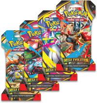 SLEEVED POKEMON ME01 MEGA EVOLUTION PACK