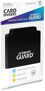UG CARD DIVIDERS BLACK (Special Order)
